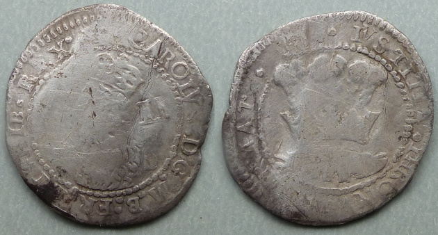 Charles I, Aberystwyth-Furnace halfgroat